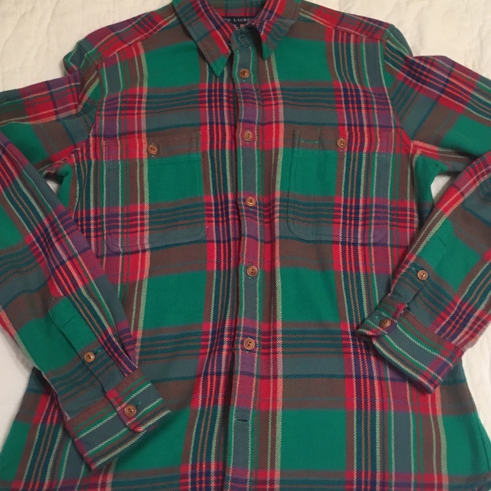 Polo Ralph Lauren Button Down Plaid Shirt